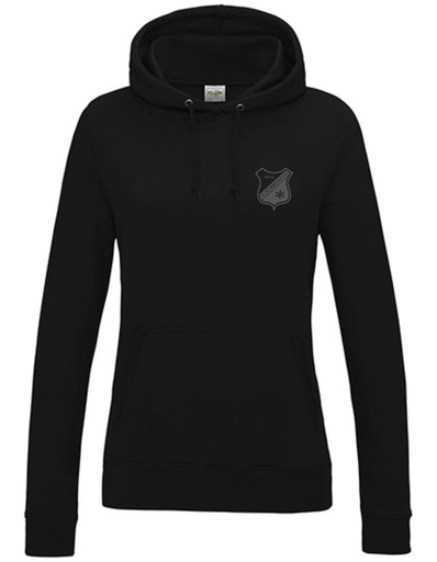 Essential One All Black Hoodie Damen